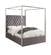 Porter Grey Velvet Bed by Meridian Furniture