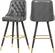 Portnoy Grey Faux Leather Bar Stool (Set of 2) by Meridian Furniture