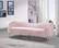 Ritz Pink Velvet Sofa by Meridian Furniture