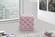 Stella Pink Velvet Ottoman Stool by Meridian Furniture