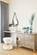 Vino Cream Velvet Ottoman Stool by Meridian Furniture