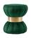 Vino Green Velvet Ottoman Stool by Meridian Furniture