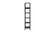 Eero Black Bookcase by Moe's Home Collection