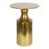 Rassa Polished Gold Accent Table by Moe's Home Collection