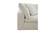 Clay Neverfear Fabric Coastside Sand Corner Chair by Moe's Home Collection