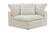 Clay Neverfear Fabric Coastside Sand Corner Chair by Moe's Home Collection