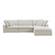 Clay Neverfear Fabric Coastside Sand Lounge Modular by Moe's Home Collection