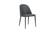 Burton Black Fade Vegan Leather Dining Chair (Set of 2) by Moe's Home Collection