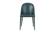Burton Dark Teal Vegan Leather Dining Chair (Set of 2) by Moe's Home Collection