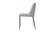 Nora Light Grey Fabric Dining Chair (Set of 2) by Moe's Home Collection