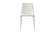 Nora White Pu Dining Chair (Set of 2) by Moe's Home Collection