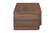 Round Off Walnut Nightstand by Moe's Home Collection