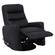 Hercules Black Manual Swivel Glider Recliner by Parker House Furniture