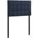 Lily Twin Upholstered Fabric Headboard Navy by Modern Living