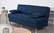 London Blue Fabric Sofa Bed by Empire Furniture USA