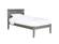 Madison Atlantic Gray Platform Bed by Atlantic Furniture