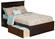 Madison Espresso Platform Bed by Atlantic Furniture