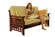 Manila Dark Cherry Futon Frame by Lifestyle