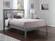 Mission Atlantic Gray Platform Bed by Atlantic Furniture
