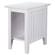 Nantucket Chair Side Table White by Atlantic Furniture