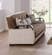 Natural Naomi Light Brown Loveseat by Bellona