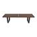 Inwood Mid-Century Dark Walnut Platform Bench - 5 Feet by LeisureMod