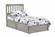 K Series Mainsail Brushed Driftwood Complete Bed by Night & Day Furniture