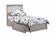 K Series Mainsail Brushed Driftwood Complete Bed by Night & Day Furniture