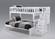 Peppermint Staircase Bunk Bed White by Night & Day Furniture