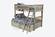 Sailboat Bunk Bed Brushed Driftwood by Night & Day Furniture