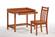 Zest Desk Cherry by Night & Day Furniture