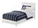 Nantucket White Platform Bed by Atlantic Furniture
