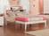 Newport White Bookcase Platform Bed by Atlantic Furniture