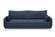 [Floor Sample] Oliver Sofa Bed Sleeper (Queen Size) Dark Blue by Prestige Furnishings