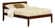 Orlando Antique Walnut Platform Bed by Atlantic Furniture