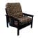 Monterey Chair Size Black Futon Bed w/Mattress Package