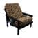 Monterey Chair Size Black Futon Bed w/Mattress Package