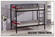 IB 220 All Iron Detachable Twin / Twin Bunk Bed by Pantek Furniture