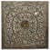Lotus Teak Square Black Wall Panel 48 Inch by Strata