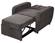Clara Pull-Out Chair Bed Gray by Prestige Furnishings