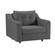 [Floor Sample] Leo Chair Bed Dark Gray Fabric by Prestige Furnishings