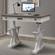 Americana Modern Cotton 56 Inch Power Lift Desk by Parker House Furniture
