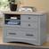 Americana Modern Dove Functional File w/Power Center by Parker House Furniture