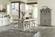 Americana Modern Dove Workstation w/Led Light by Parker House Furniture