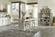 Americana Modern Dove Workstation w/Led Light by Parker House Furniture