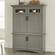 Americana Modern Dove Workstation w/Led Light by Parker House Furniture