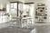 Americana Modern Dining Island Counter Height Table w/18 Inch Butterfly Leaf by Parker House Furniture