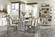 Americana Modern Dining Island Counter Height Table w/18 Inch Butterfly Leaf by Parker House Furniture