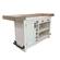 Americana Modern Dining Bar Complete 78 Inch w/Quartz by Parker House Furniture