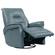 Carnegie Power Cordless Swivel Glider Recliner Verona Azure by Parker House Furniture